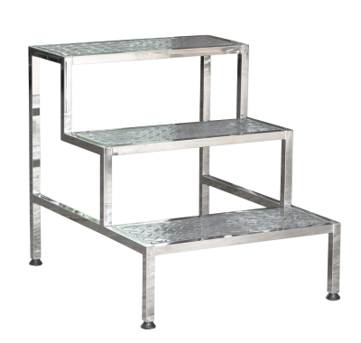 บันไดสแตนเลส 3 ขั้น