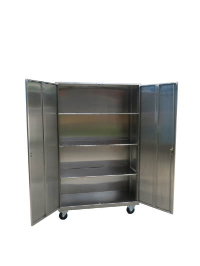 ตู้เก็บเครื่องมือแพทย์สแตนเลส 4 ชั้น