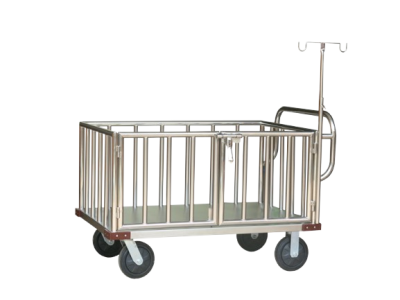 รถเข็นของแบบกรง มีประตูเปิด-ปิด