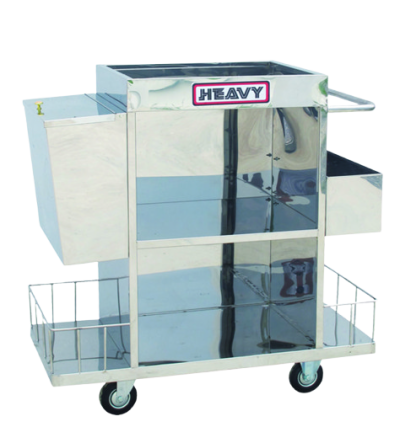 รถเข็นแม่บ้านสแตนเลส