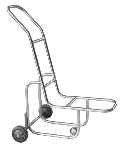 รถเข็นเก้าอี้สแตนเลส