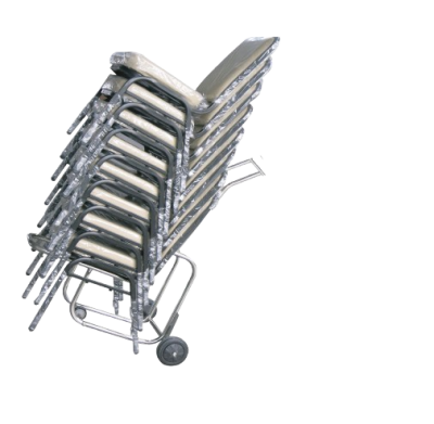 รถเข็นเก้าอี้สแตนเลส