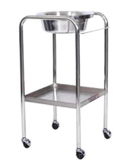 รถเข็นอ่างทำแผลเดี่ยว