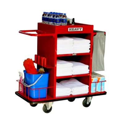 รถเข็นแม่บ้านสแตนเลส