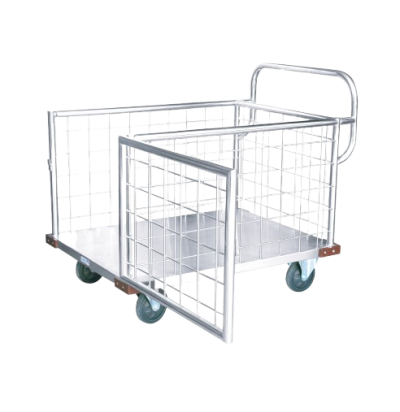 รถเข็นสแตนเลส ประตูด้านหน้า