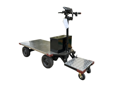 รถติดมอเตอร์ไฟฟ้า รุ่นยืนขับ พร้อมตู้สแตนเลส