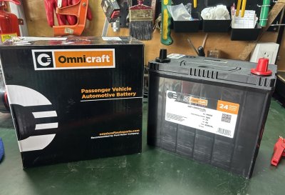 ขนาด 24L แบตเตอรี่ Omnicraft 55B24L 45Ah