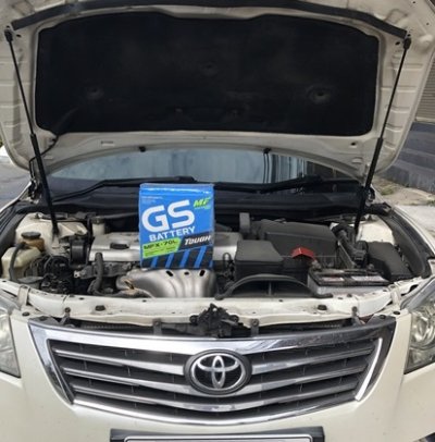 แบตเตอรี่ GS MFX-70L ขนาด 65 แอมป์ toyota camry battery