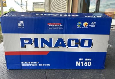 แบตเตอรี่ PINACON150 12V 150AH