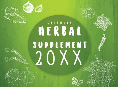 Calendar herbal supplement
