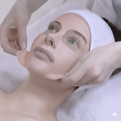 Goji Berry plus Vit C Peel Off Mask (ลอกออกออ/ / ส้มอมชมพู)