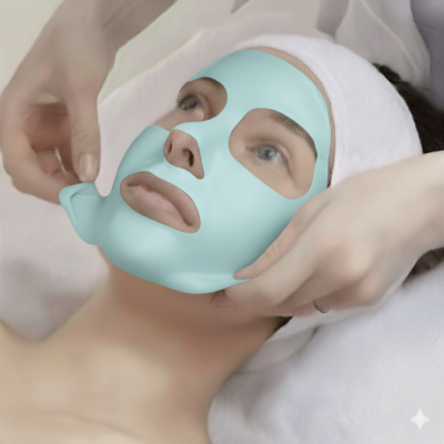 Oily Skin Balanced Peel Off Mask (ลอกออก / สีเขียวอมฟ้า)