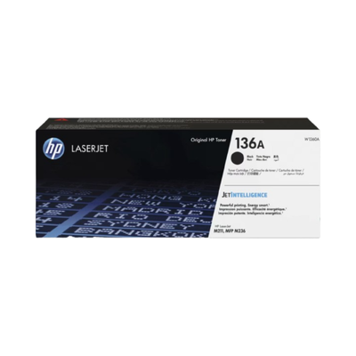 HP 136A Black Original LaserJet Toner Cartridge (W1360A) 