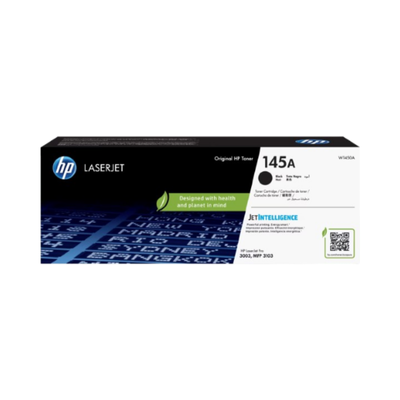 HP 145A Black Original LaserJet Toner Cartridge (W1450A)