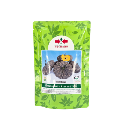 เมล็ดฟักทอง ข้าวตอก 573 F1 ตราศรแดง ขนาด 100 กรัม เมล็ดฟักทอง ข้าวตอก 573 F1 ตราศรแดง ขนาด 100 กรัม