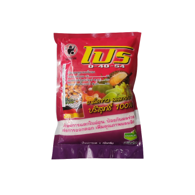 ชาลีเฟรท โปร 0-40-54 TKPP (แม่ปุ๋ย) ขนาด 1 กิโลกรัม ชาลีเฟรท โปร 0-40-54 TKPP (แม่ปุ๋ย) ขนาด 1 กิโลกรัม