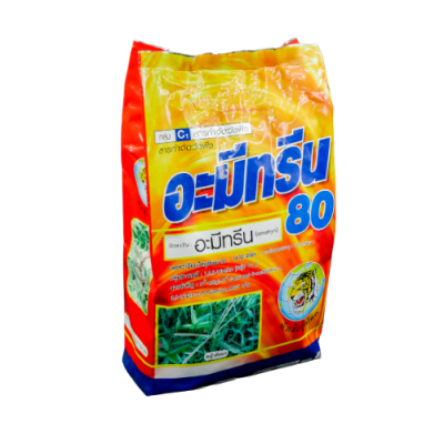 อะมีทรีน 80 (Ametryn 80% WG) แบบเกล็ด  ขนาด 1 กิโลกรัม