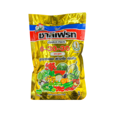 ชาลีเฟรท 6-30-30 ปุ๋ยพ่นทางใบ ขนาด 1 กิโลกรัม ชาลีเฟรท 6-30-30 ปุ๋ยพ่นทางใบ ขนาด 1 กิโลกรัม