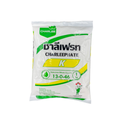ชาลีเฟรท 13-0-46 K ปุ๋ยเกล็ดโพแทสเซียมไนเตรท ขนาด 1 กิโลกรัม ชาลีเฟรท 13-0-46 K ปุ๋ยเกล็ดโพแทสเซียมไนเตรท ขนาด 1 กิโลกรัม