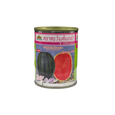 เมล็ดพันธุ์ แตงโม กินรี C-29 F1-Hybrid (ลูกใหญ่) ขนาด 40 กรัม เมล็ดพันธุ์ แตงโม กินรี C-29 F1-Hybrid (ลูกใหญ่) ขนาด 40 กรัม