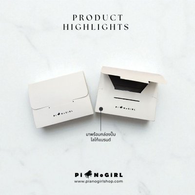 Card Holder กระเป๋าใส่บัตรหนังแท้ลายเปียโน มี 2 สี