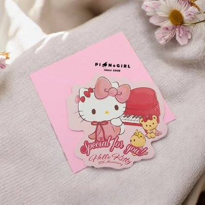 Kitty Piano Card - Official Sanrio Licensed