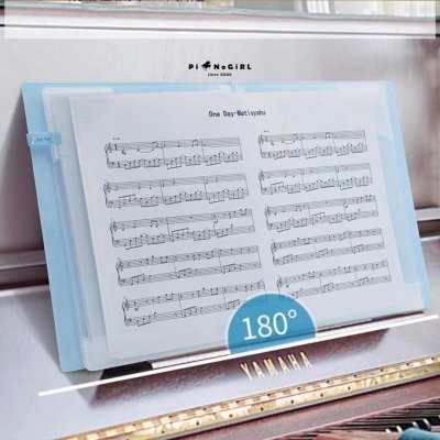 แฟ้มใส่โน้ตเพลงลายตัวโน้ตเมทาลิค มี 5 สี
