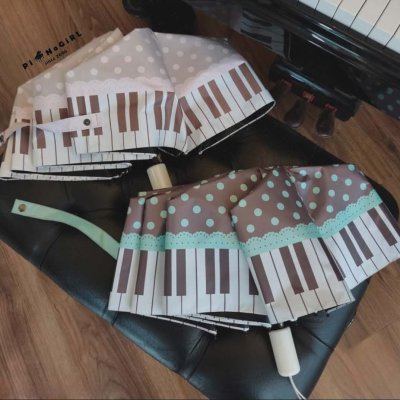 ร่มพับลายเปียโน มี 2 สี