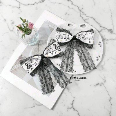 *Price per piece* Lace Music Note Hair Clip