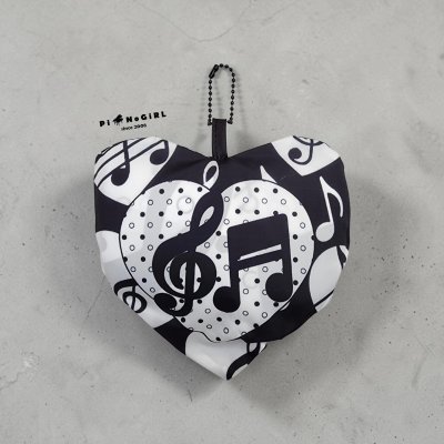 ถุงผ้าพับได้ลายตัวโน้ต