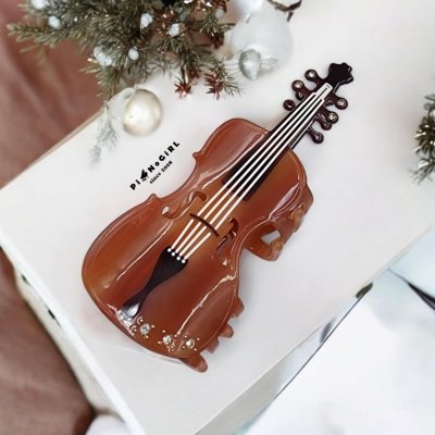 Violin Hair Clip