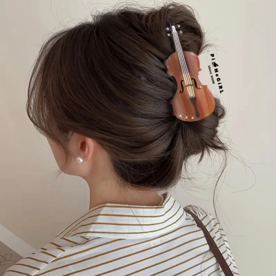 Violin Hair Clip