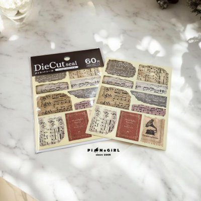 Die-Cut Music Note Stickers