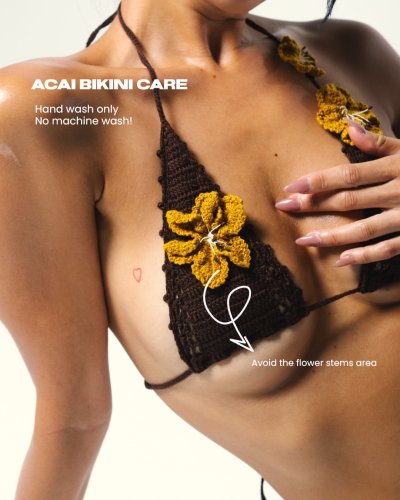 IDK MOCHA ACAI HANDCRAFT CROCHET BIKINI