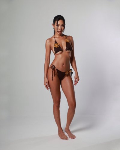 IDK MOCHA ACAI HANDCRAFT CROCHET BIKINI