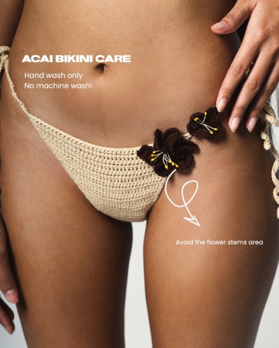 IDK COCOLOCO ACAI HANDCRAFT CROCHET BIKINI SET