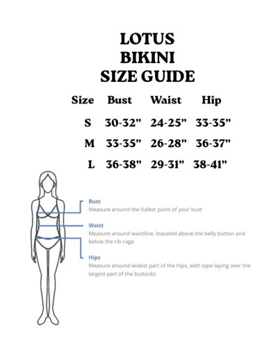 IDK LOTUS HANDCRAFT CROCHET BIKINI
