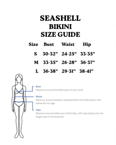 IDK SEASHELL HANDCRAFT CROCHET BIKINI