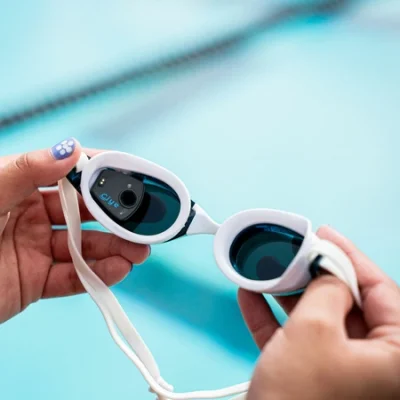 SMART GOGGLE KIT - BLUE-White/Smoke-Blue/Mirror