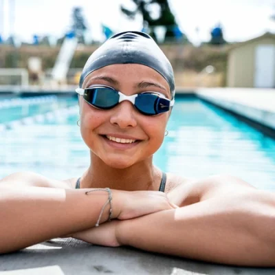 SMART GOGGLE KIT - BLUE-White/Smoke-Blue/Mirror