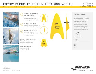 FREESTYLER PADDLES