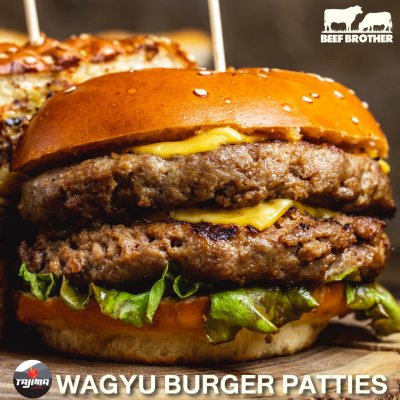เนื้อเบอเกอร์ ทาจิมะ ออสเตรเลีย วากิว (Australian Tajima Wagyu Burger)
