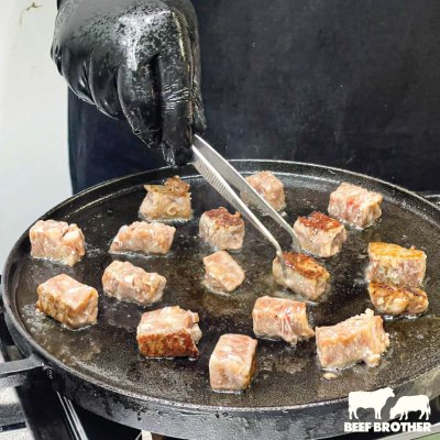เนื้อหั่นเต๋า (New Zealand Dice Cube Grass Fed 500 g.)