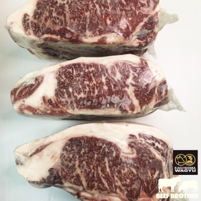 สเต๊กสันนอก F1 250 กรัม (Japanese F1 Wagyu Striploin 250 g.) サーロイン (Saaroin)