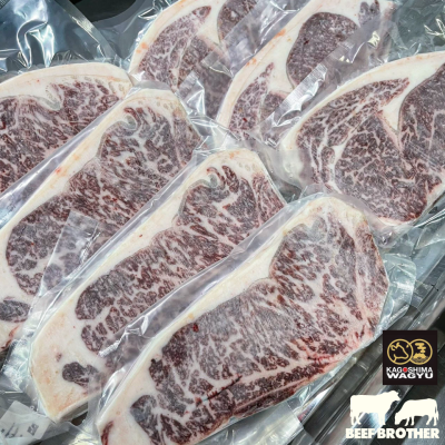 สเต๊กสันนอก F1 250 กรัม (Japanese F1 Wagyu Striploin 250 g.) サーロイン (Saaroin)