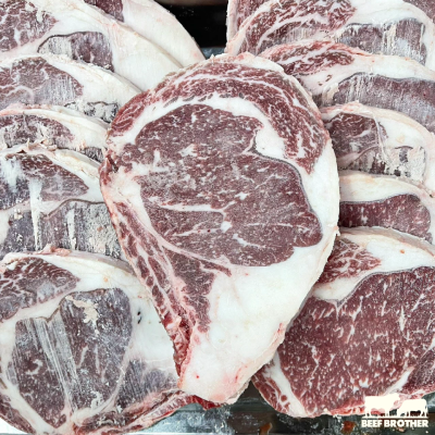 เนื้อริบอาย พรีเมียม ไทยวากิว (Premium Thai Wagyu Ribeye MBS 5+ 250 g.)
