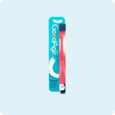 แปรงสีฟัน กู๊ดเอจ ทริปเปิ้ล ล๊อค แปรงสีฟัน กู๊ดเอจ ทริปเปิ้ล ล๊อค