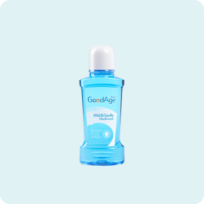 น้ำยาบ้วนปาก กู๊ดเอจ ไมลด์ แอนด์ เจนเทิล แคร์ 250 มล. น้ำยาบ้วนปาก กู๊ดเอจ ไมลด์ แอนด์ เจนเทิล แคร์ 250 มล.