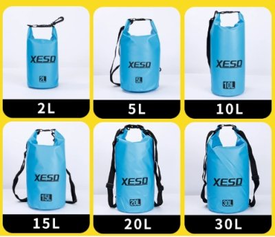 กระเป๋ากันน้ำ  ขนาด 15 ลิตร (พร้อมสายสะพายไหล่)
