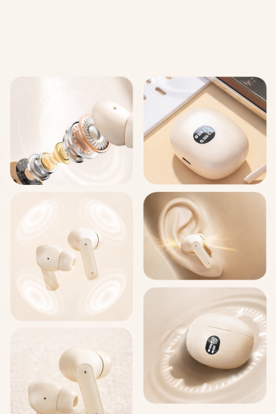 หูฟังไร้สาย TWS แบบสองหู